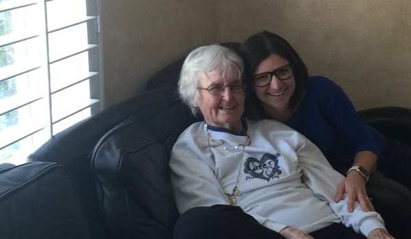 Smiling together